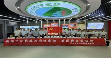 天水市二院开展“铸牢中华民族共同体意识” 主题党日活动